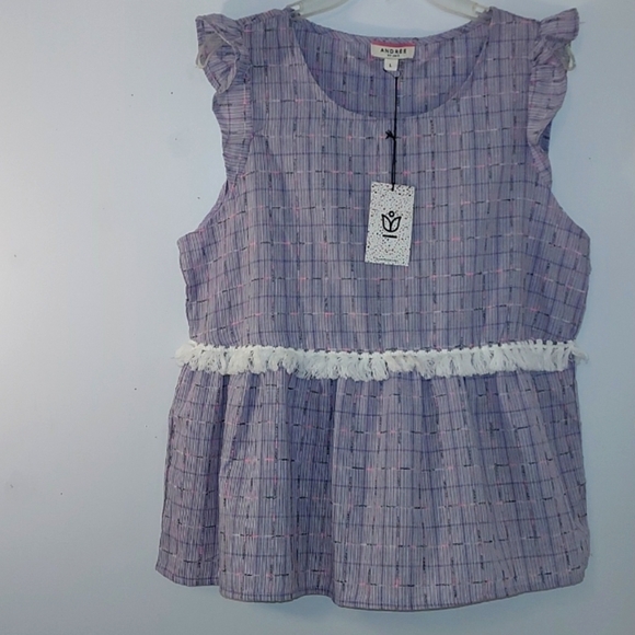 AnDree By Unit Baby Doll Top - Picture 1 of 8